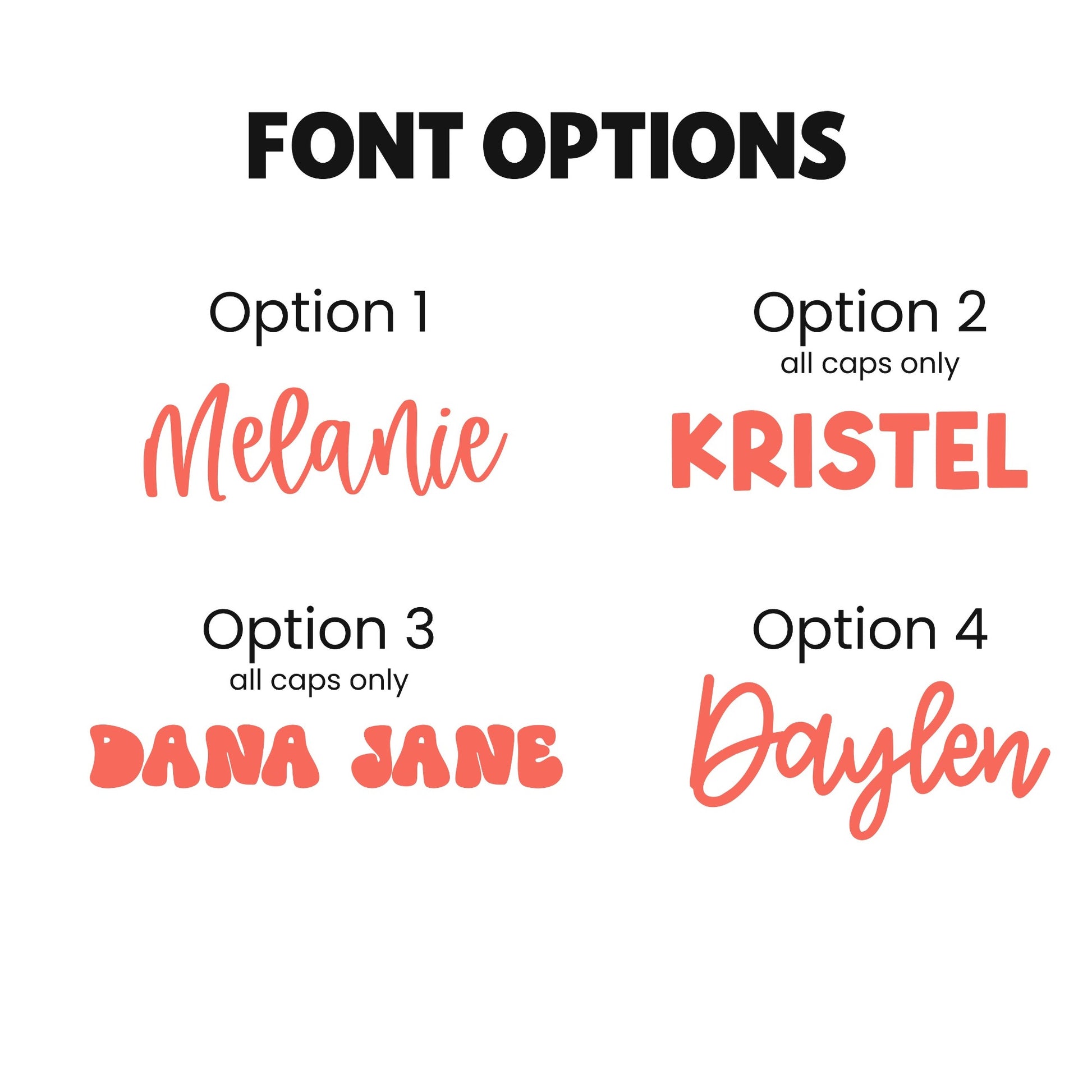 Font Options