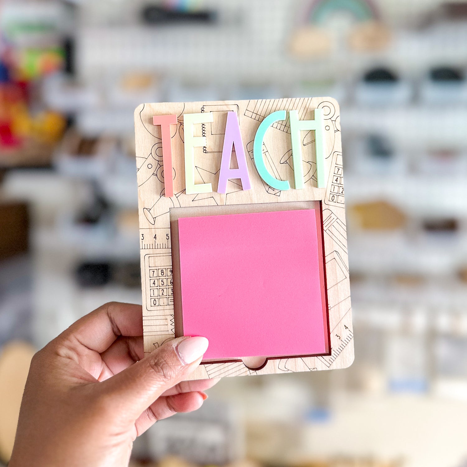 Sticky Note & Pen Holders