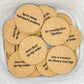 Swear Coaster Assortment - 4pk Cork