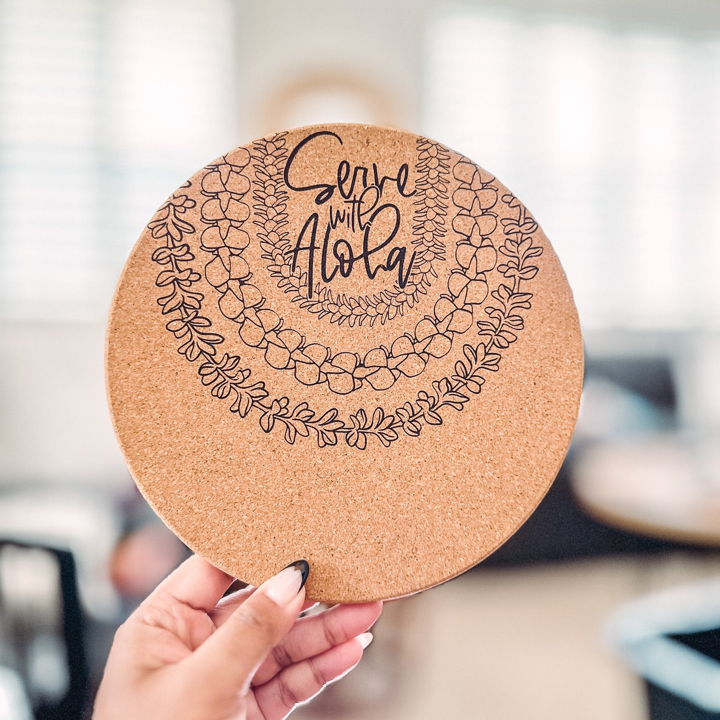 Round Cork Trivet