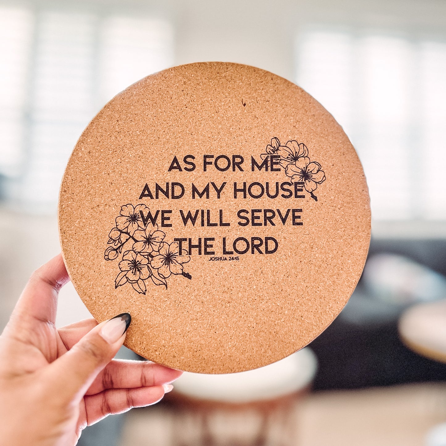 Round Cork Trivet