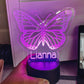 LED Nightlight - butterfly