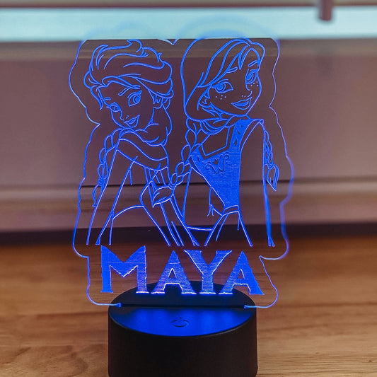 LED Nightlight - Frozen (DIFFERENT DESIGNS AVAILABLE)