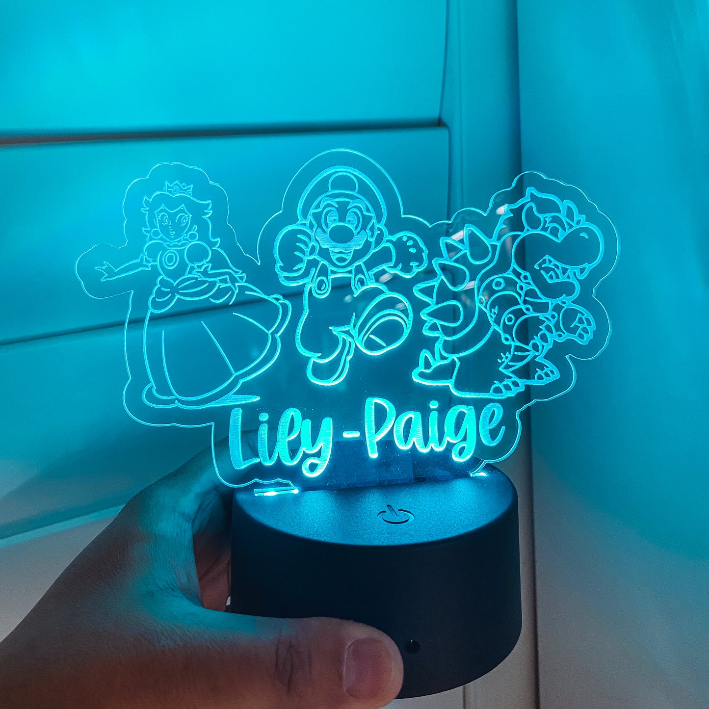 LED Nightlight - super mario brothers (DIFFERENT DESIGNS AVAILABLE)