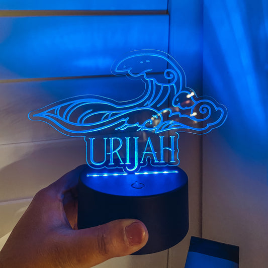 LED Nightlight - waves (DIFFERENT DESIGNS AVAILABLE)